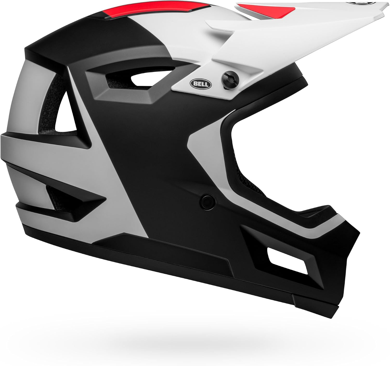 BELL Capacete Mips Para Adultos, Mountain Bike Preto Fosco/Branco - Imagem 7