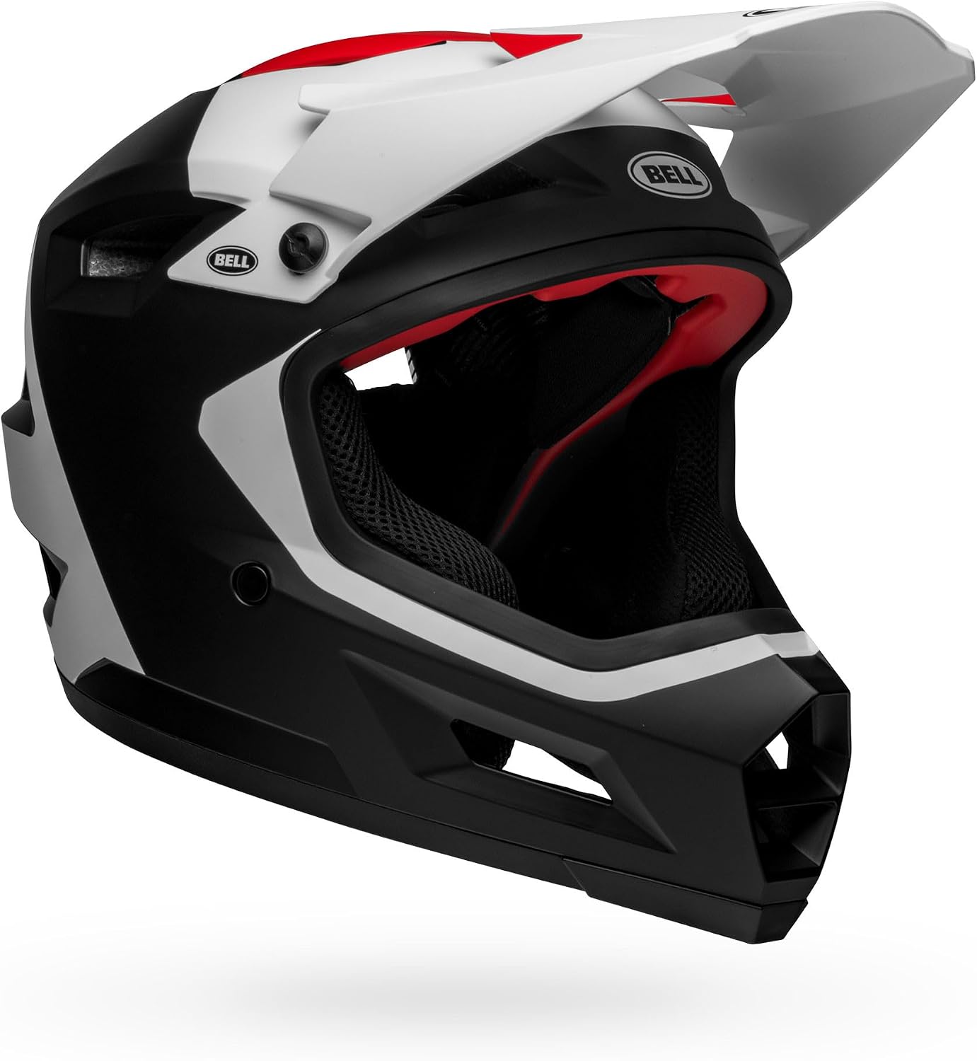 BELL Capacete Mips Para Adultos, Mountain Bike Preto Fosco/Branco - Imagem 6