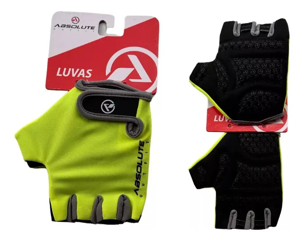 Luva Absolute Ciclismo Mtb Speed Dedo Curto - Imagem 4