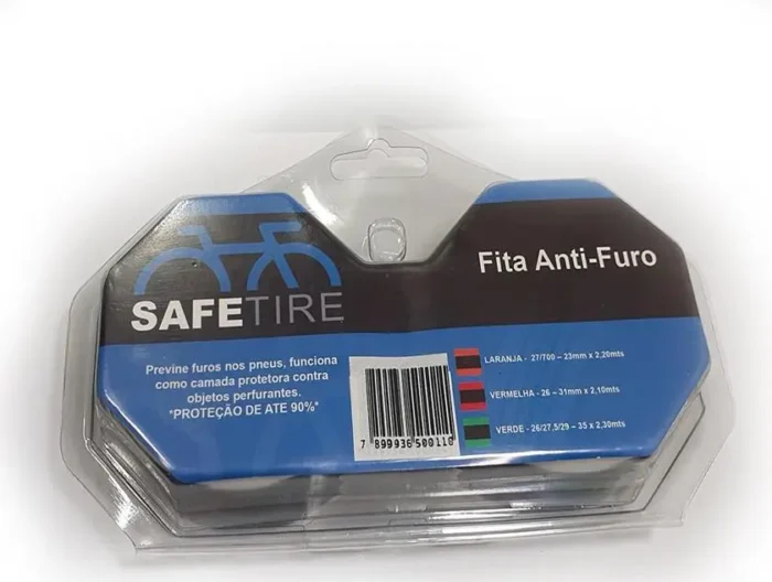 Par Fita Anti Furo De Bike Aro 29 Safetire 40mm Pneu Até 2.4