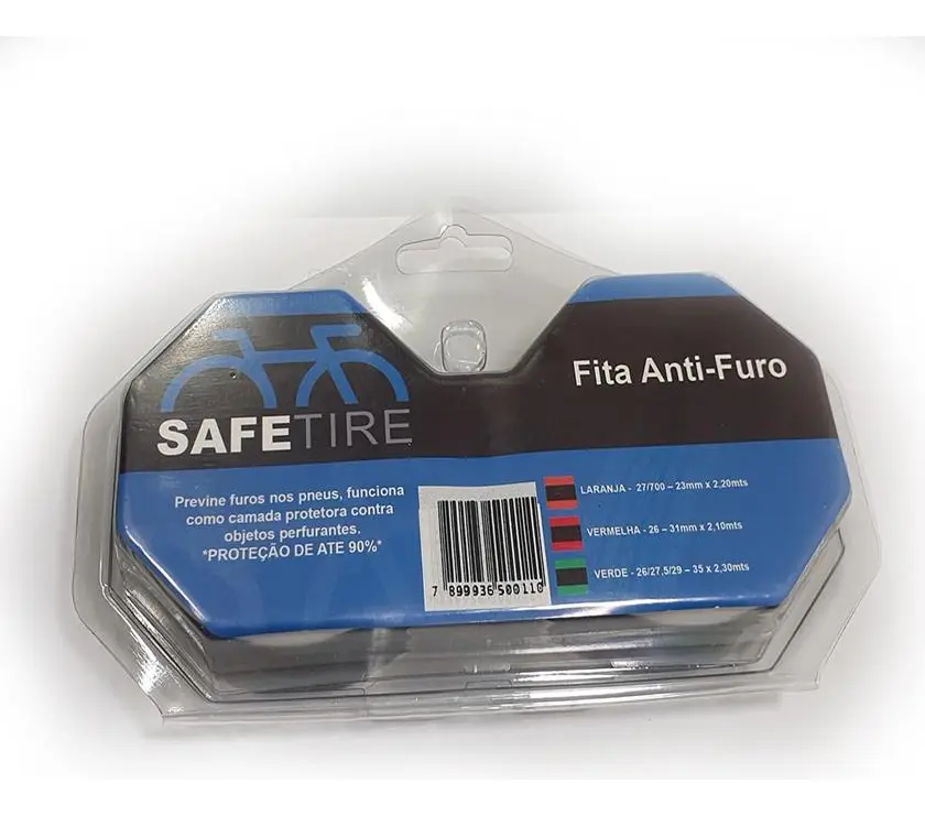 Par Fita Anti Furo De Bike Aro 29 Safetire 40mm Pneu Até 2.4